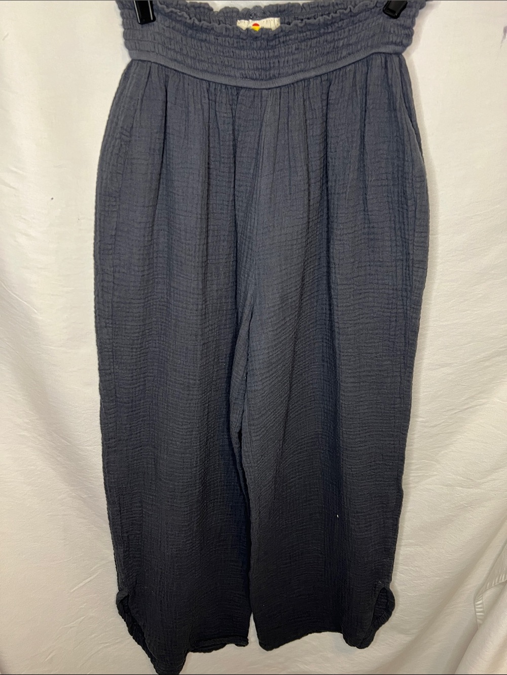 Marine Layer Dark Gray Wide Leg Pants